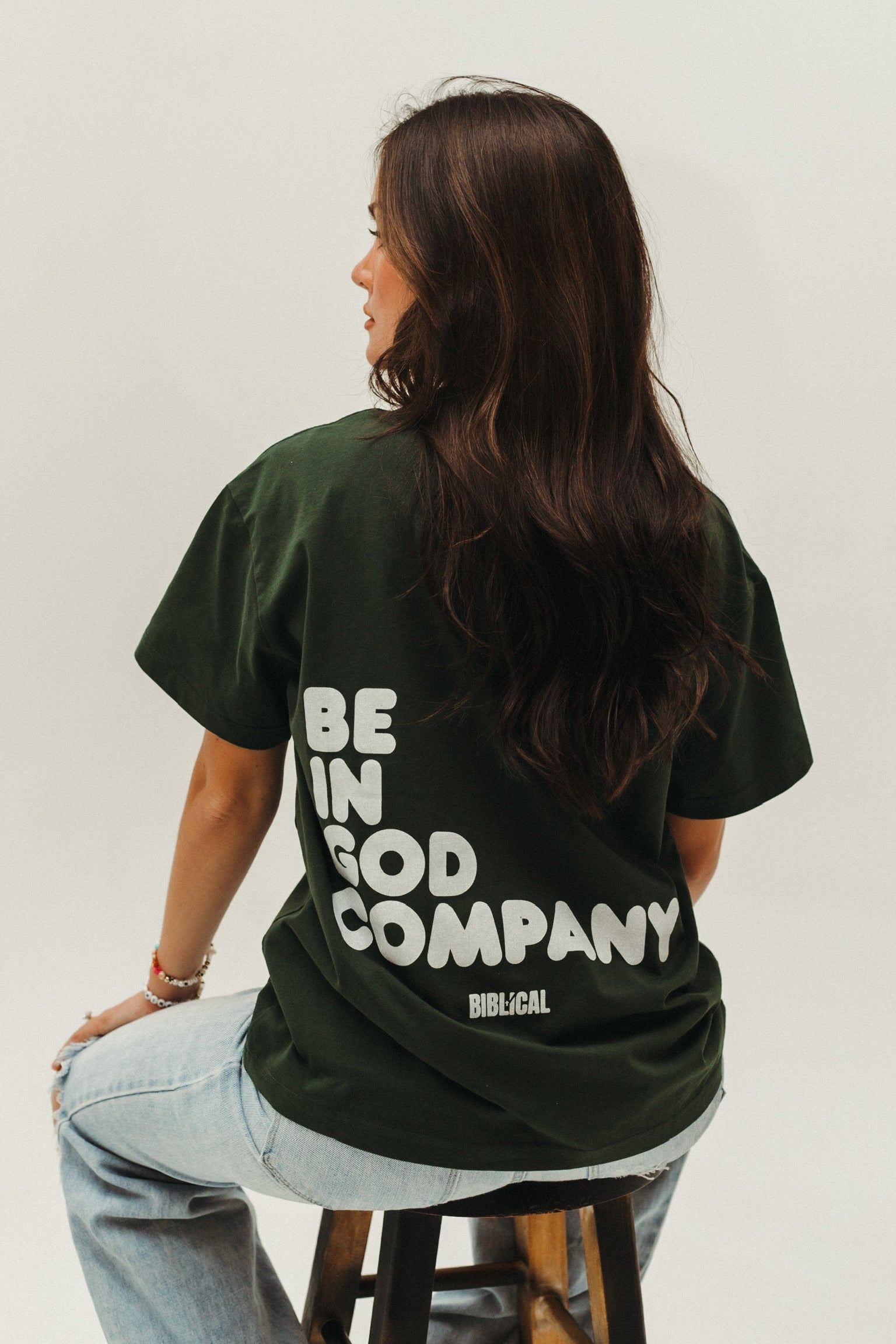 Heavy Green Sorona Tee