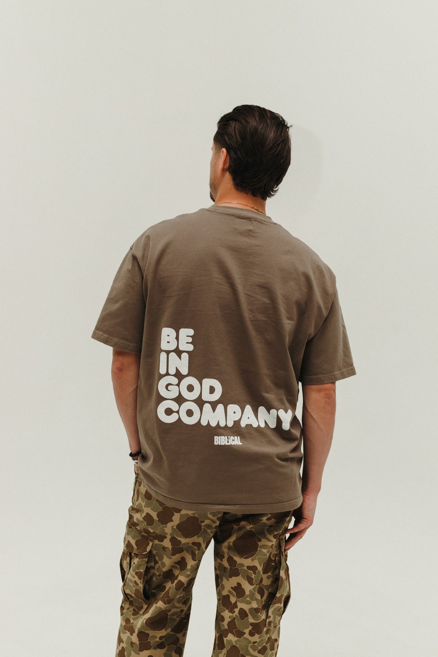 Heavy Gray Coffee Tee