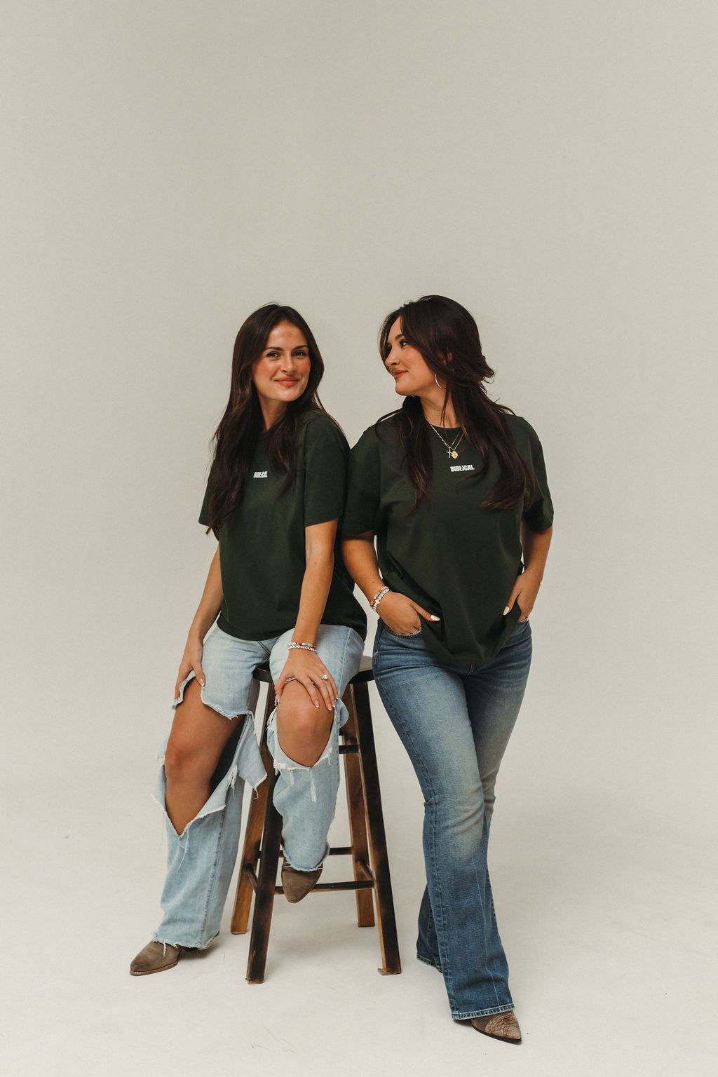 Heavy Green Sorona Tee