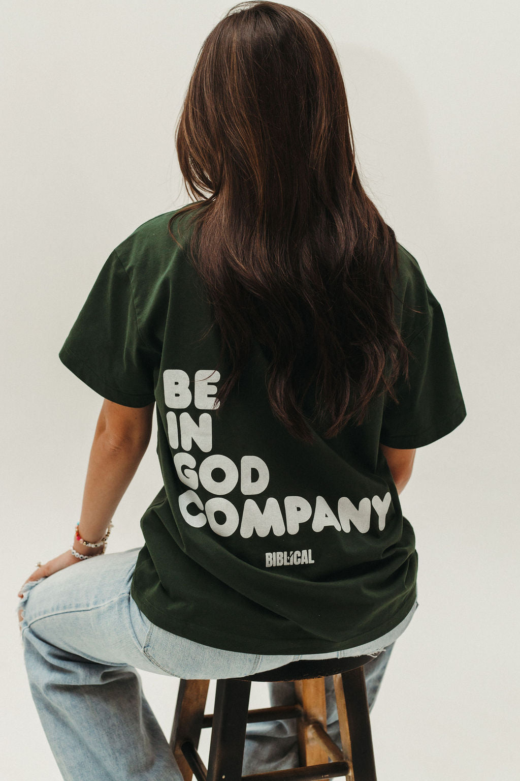 Heavy Green Sorona Tee