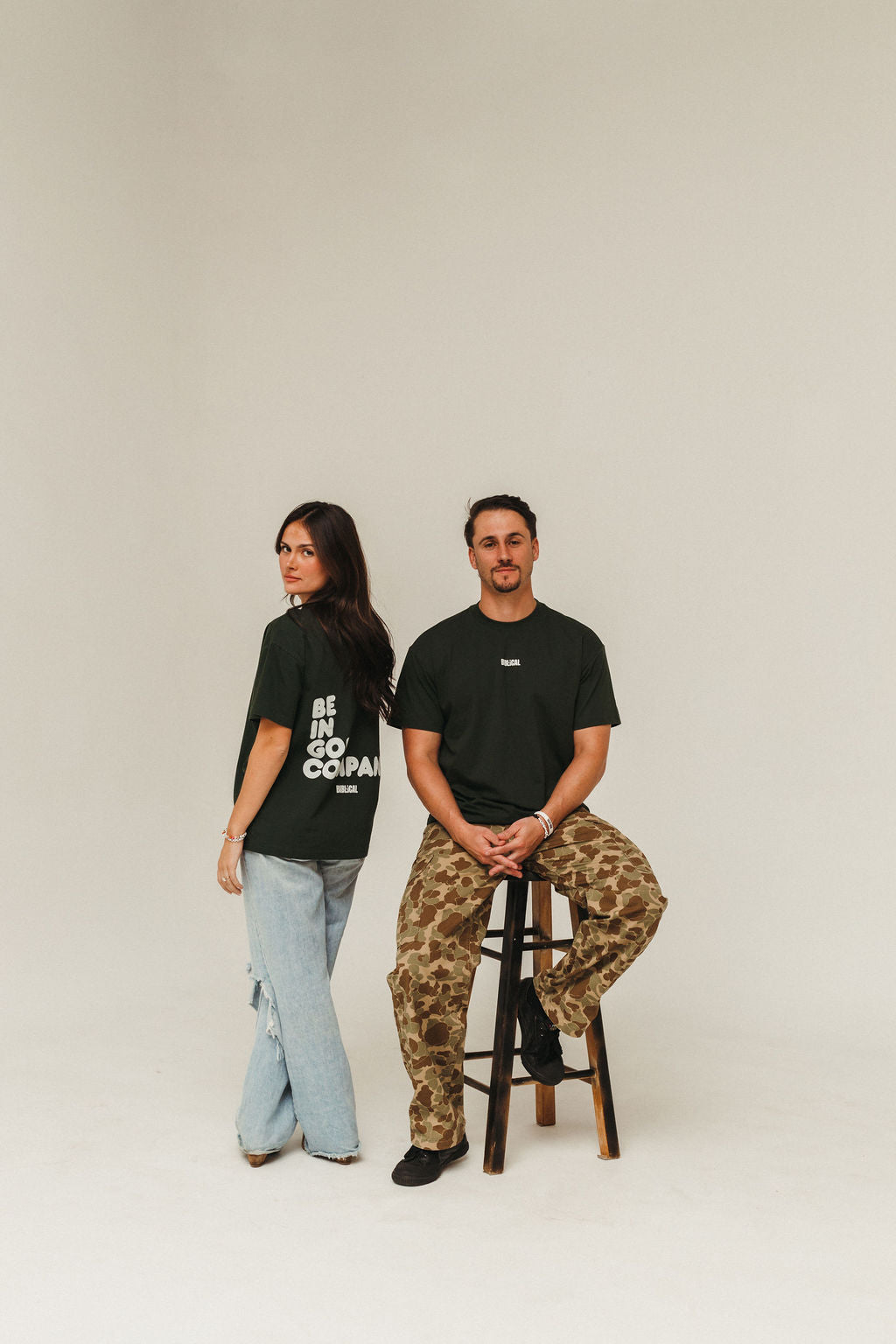 Heavy Green Sorona Tee