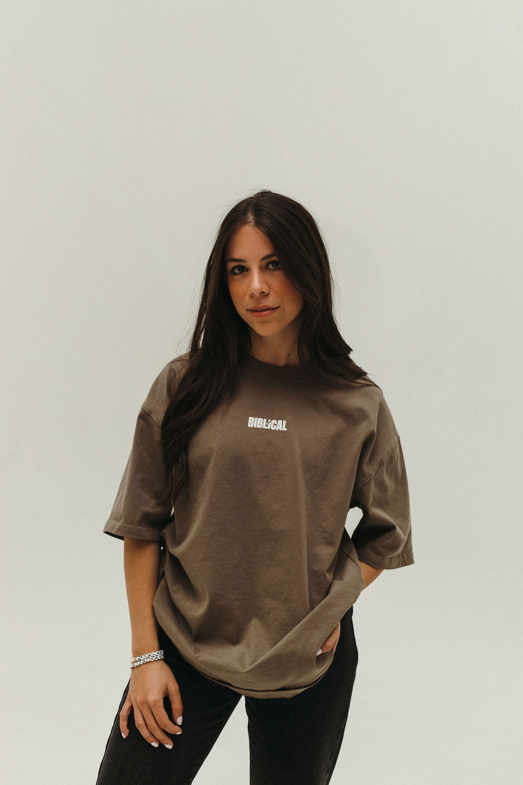 Heavy Gray Coffee Tee
