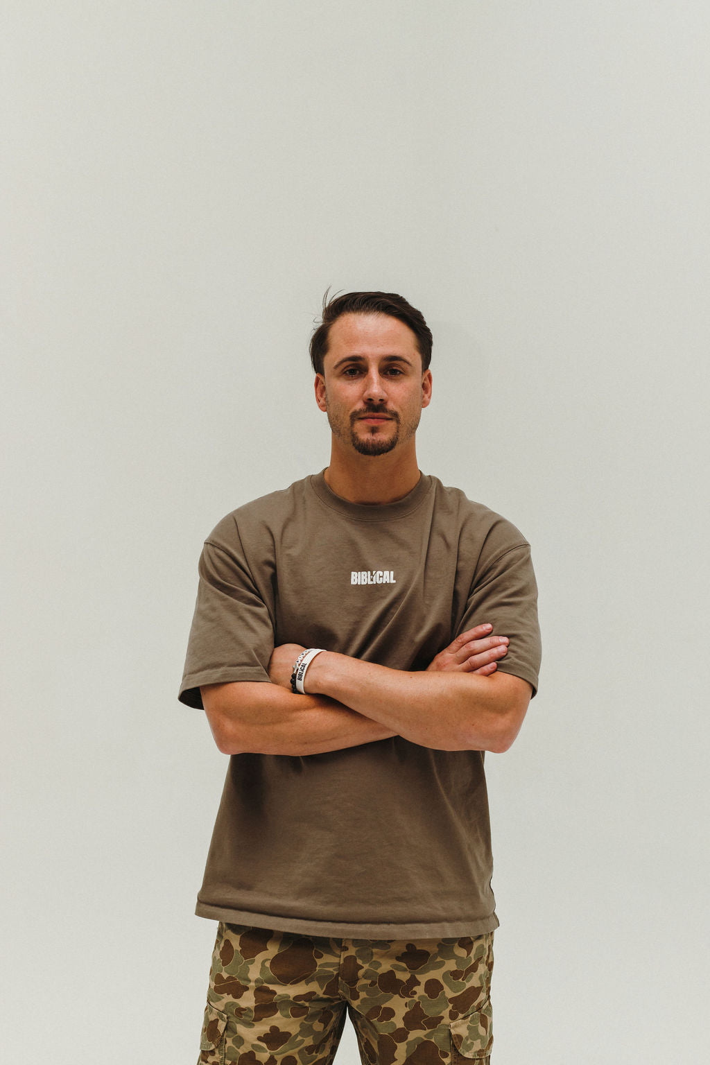 Heavy Gray Coffee Tee