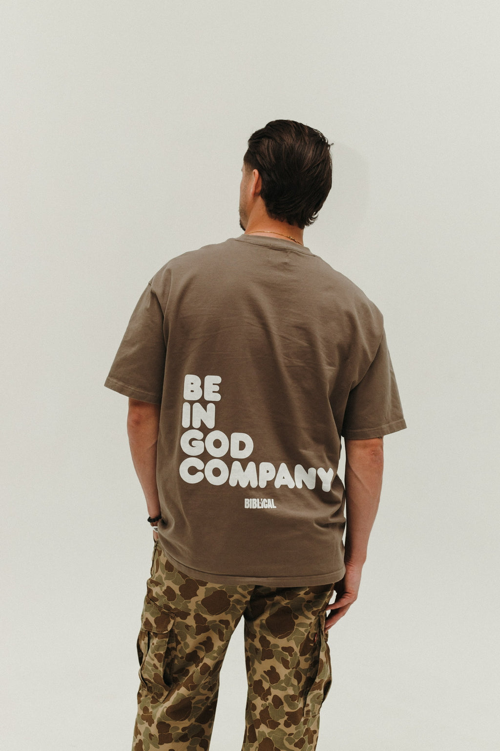 Heavy Gray Coffee Tee