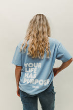 Blue Purpose Tee