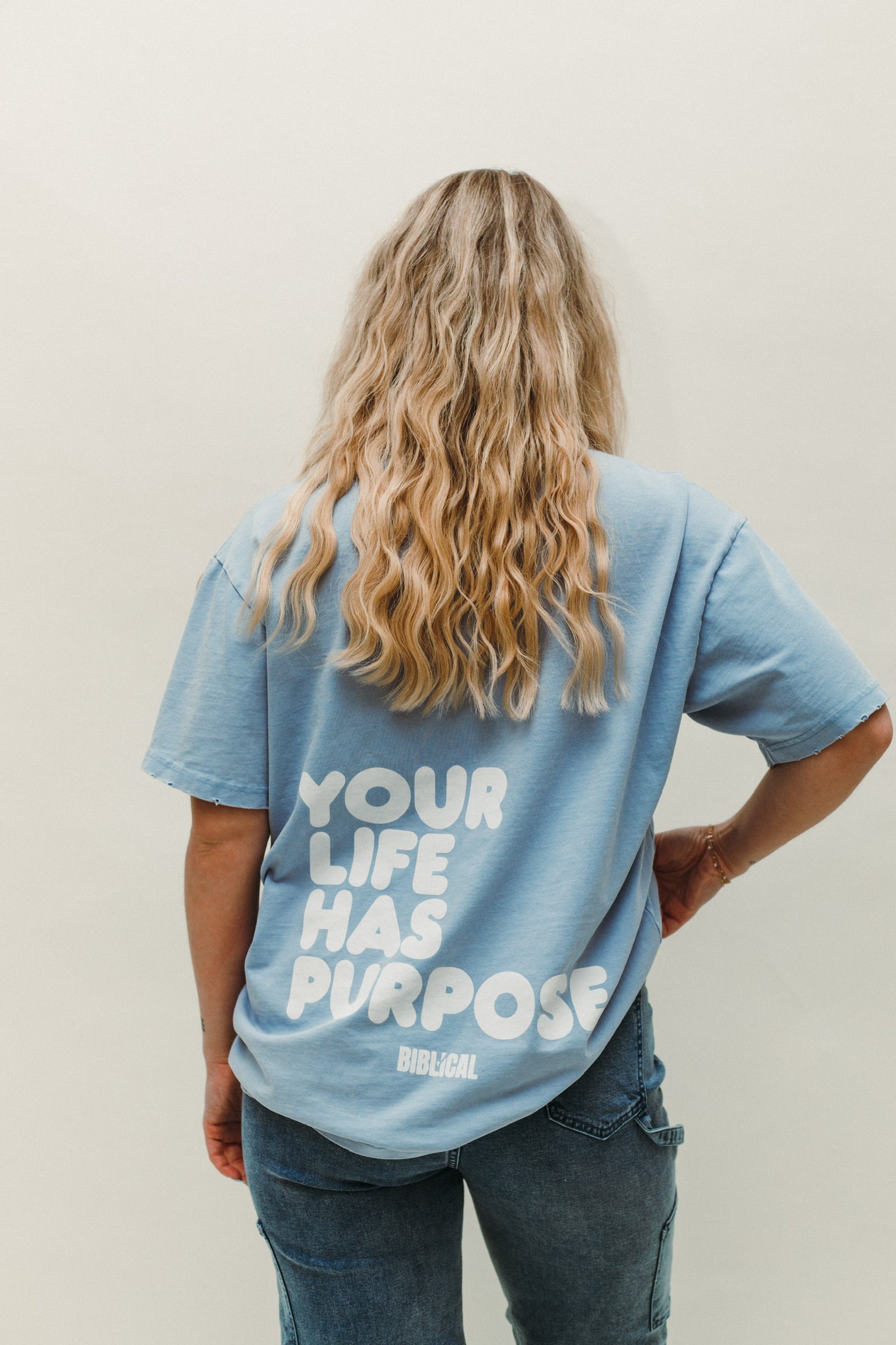 Blue Purpose Tee