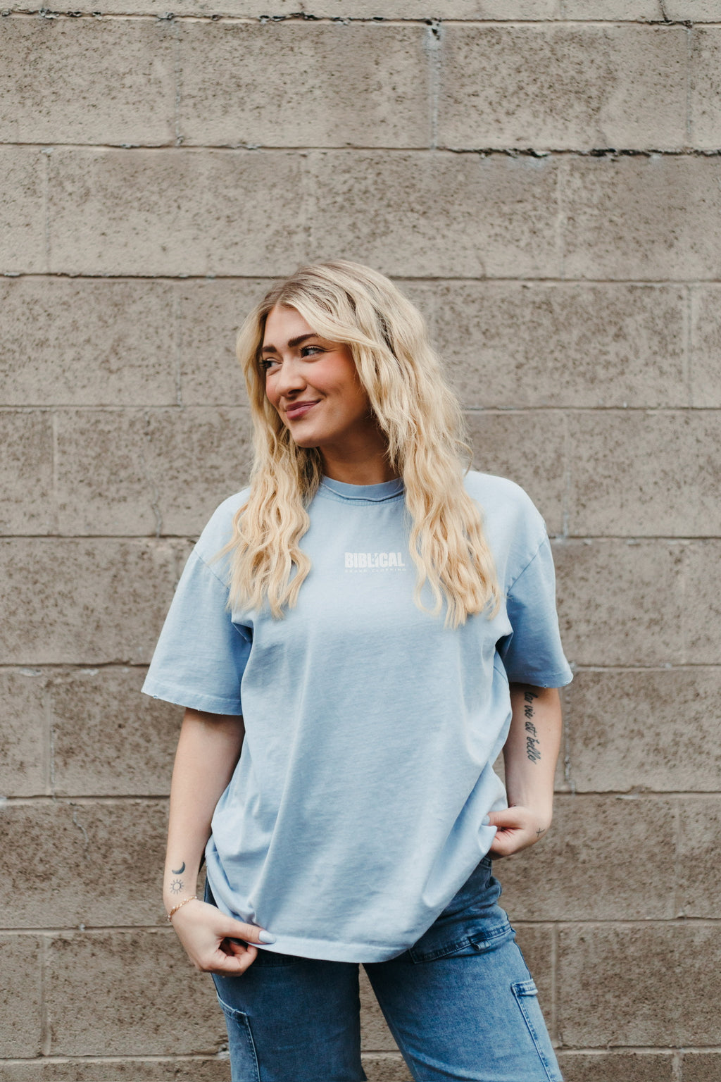 Blue Purpose Tee