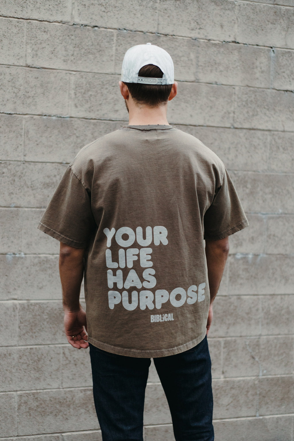 Clay Gray Purpose Tee