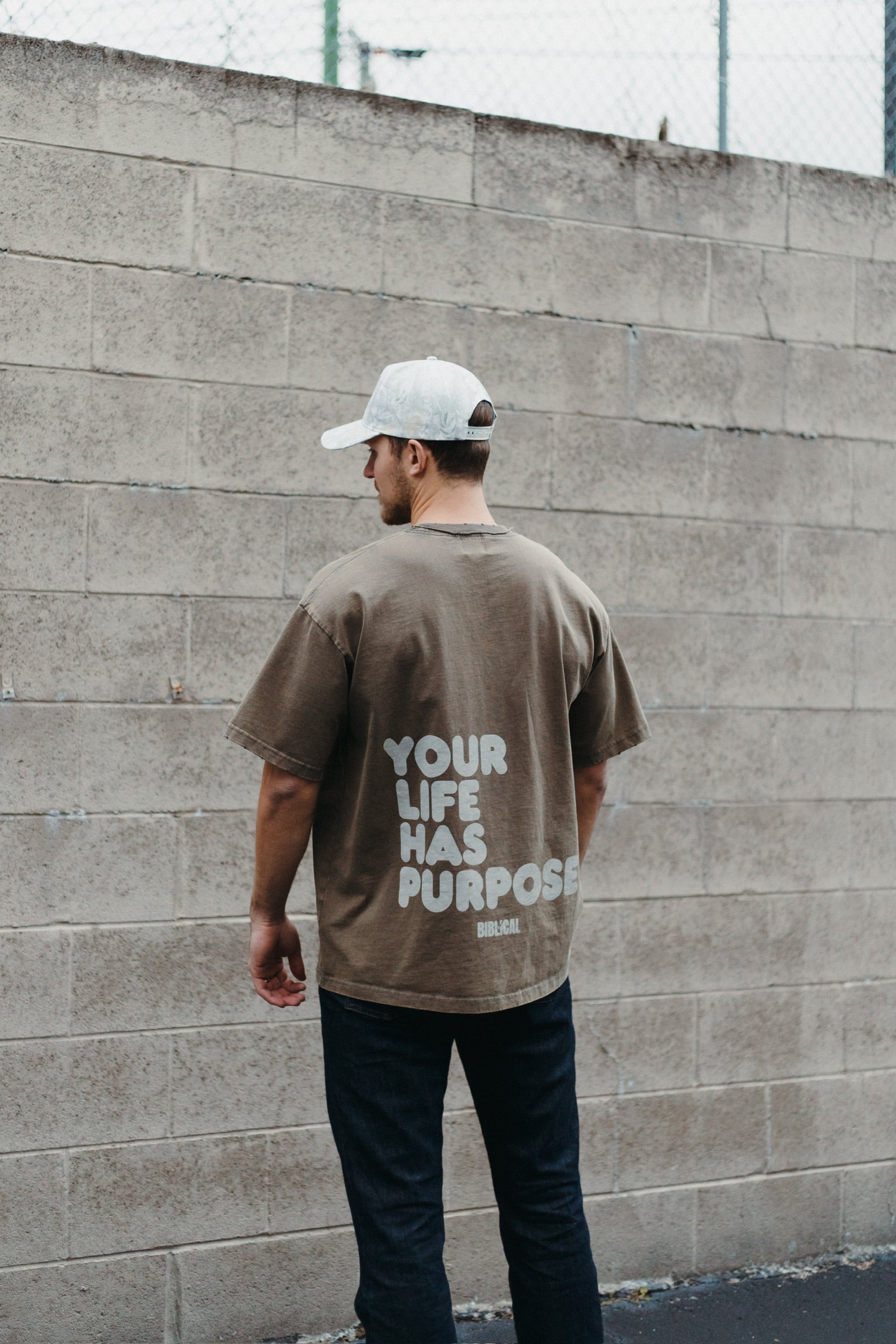Clay Gray Purpose Tee